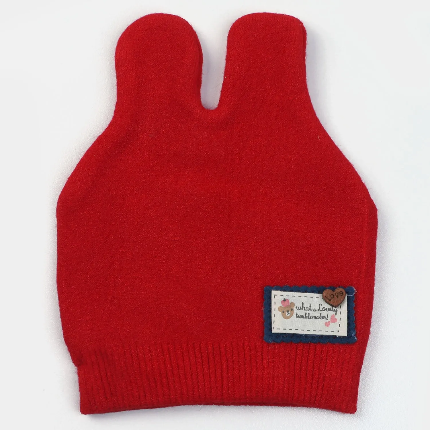 Baby Winter Cap/Hat 3M  | Red
