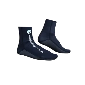 Beach Neoprene Sand Socks by Volleyballshop.com.au (Lined)
