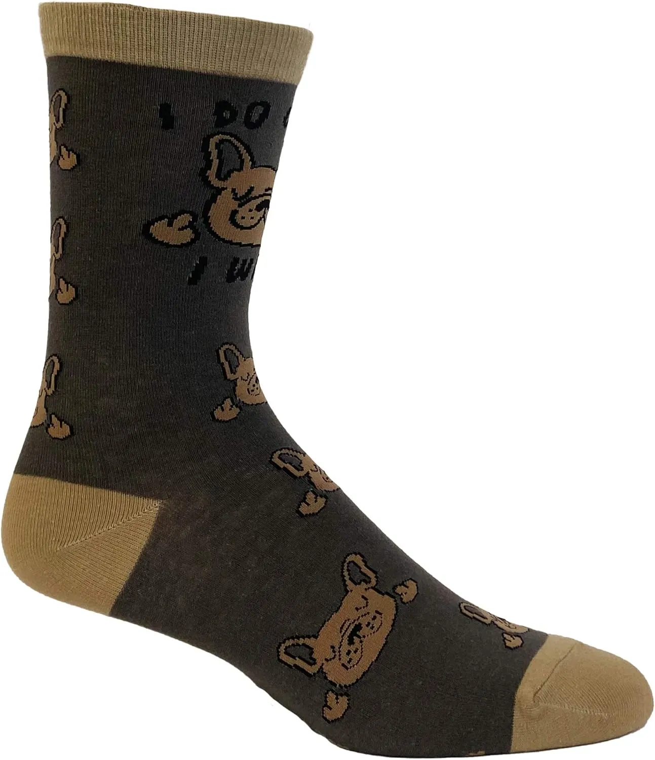 Crazy Dog T-Shirts Womens Animal Socks Cute Funny Socks with Fun Animals and Sarcastic Sayings
