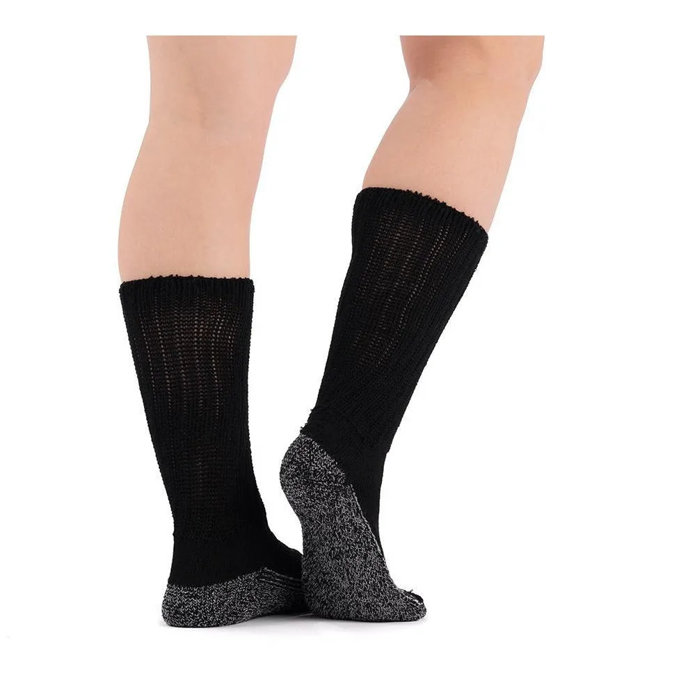 Doc Ortho Casual Comfort Antimicrobial Diabetic Crew Socks