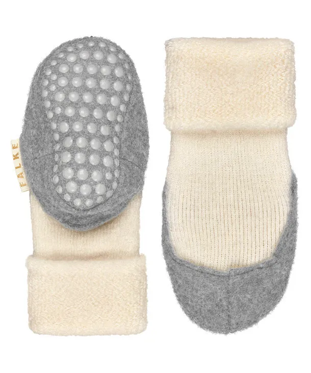 Falke Baby Cosyshoe Sock Merino Wool White