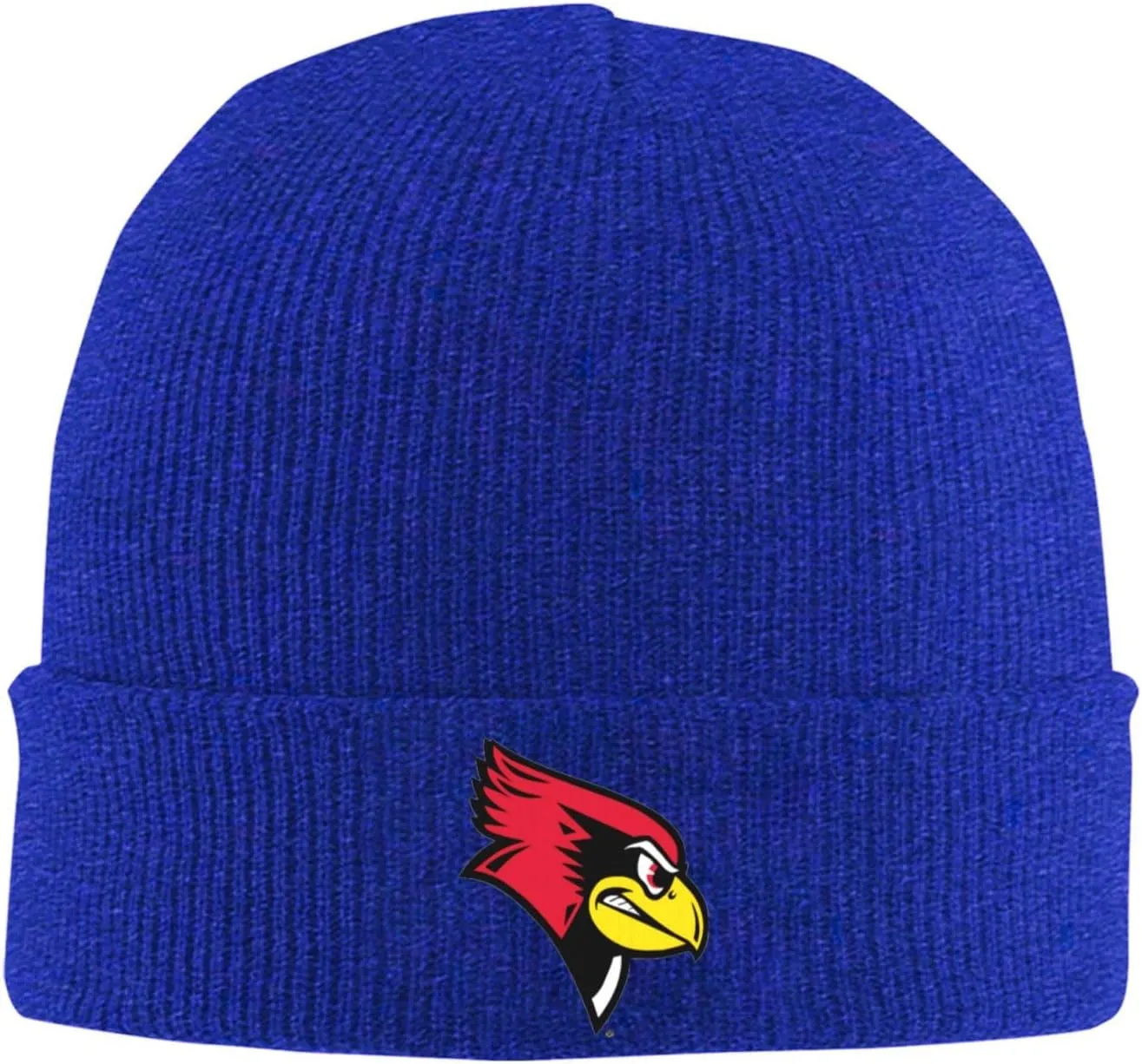 Illinois State University Logo Classic Warm Winter Knit Cap Fleece Lined Beanie Hat