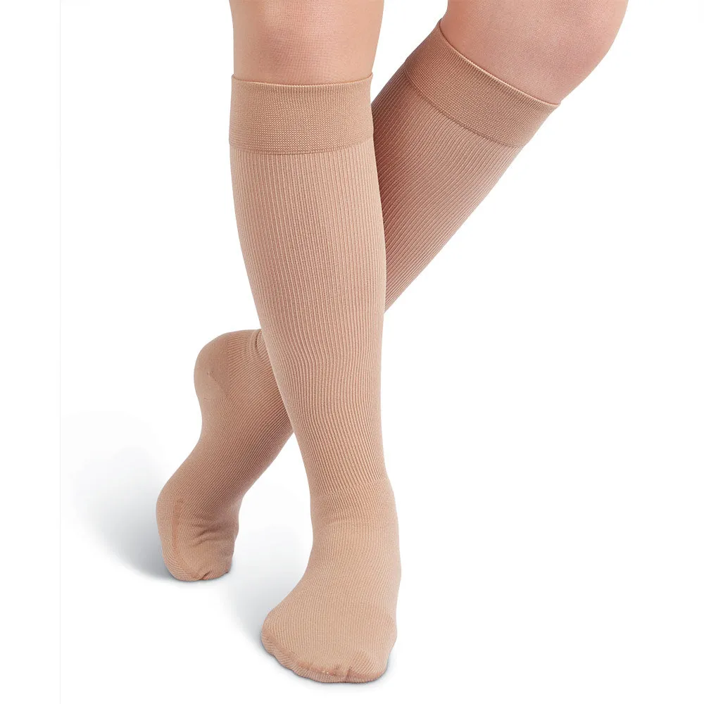 mediven angio 20-30 mmHg PAD Diabetic Calf High Closed Toe Compression Socks