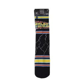 Odd Sox Men's Crew Socks - Back to the Future