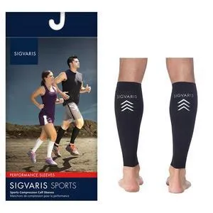 Performance Calf Sleeve, 20-30, Large, Black