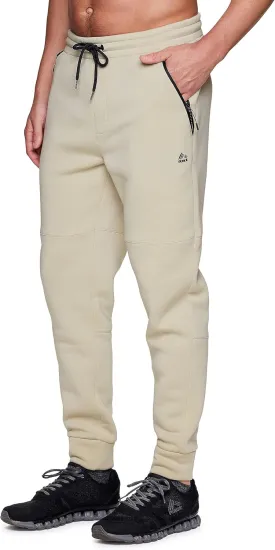 RBX Active Men's Athletic Fleece Lined Tapered Jogger Sweatpant with Pocket