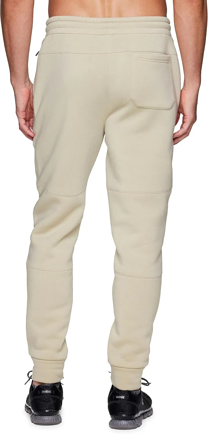 RBX Active Men's Athletic Fleece Lined Tapered Jogger Sweatpant with Pocket