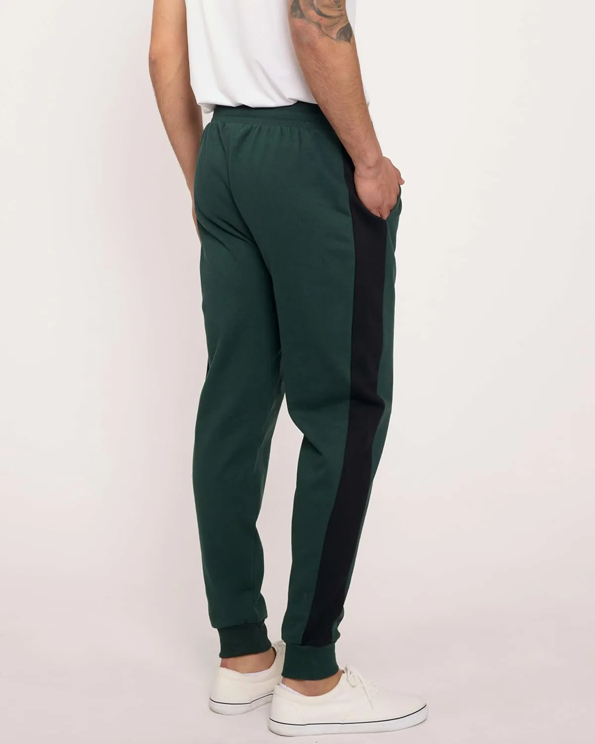 Real Essentials 3 Pack: Men's Tech Fleece Ultra-Soft Jogger Athletic Sweatpants with Pockets (Available in Big & Tall)