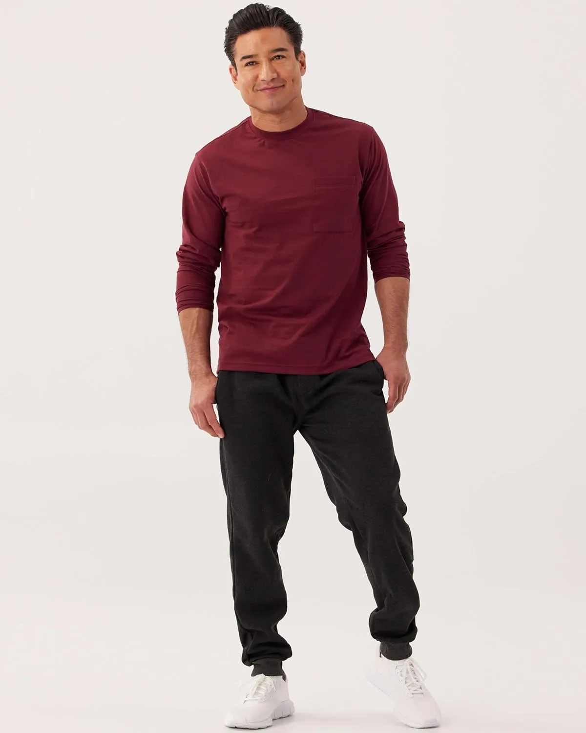 Real Essentials 3 Pack: Men's Tech Fleece Ultra-Soft Jogger Athletic Sweatpants with Pockets (Available in Big & Tall)
