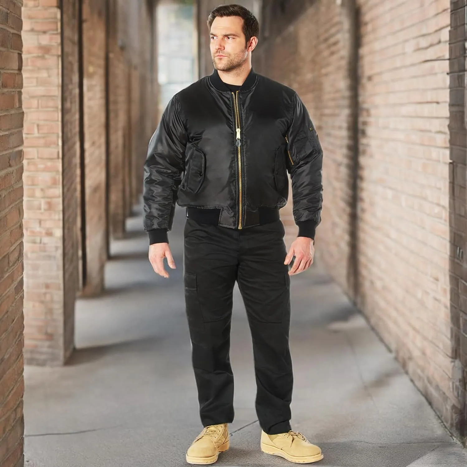 Rothco Conceal-Ops MA-1 Flight Jacket - Discreet Carry with Style