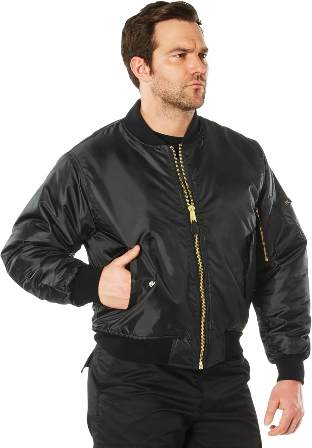 Rothco Conceal-Ops MA-1 Flight Jacket - Discreet Carry with Style