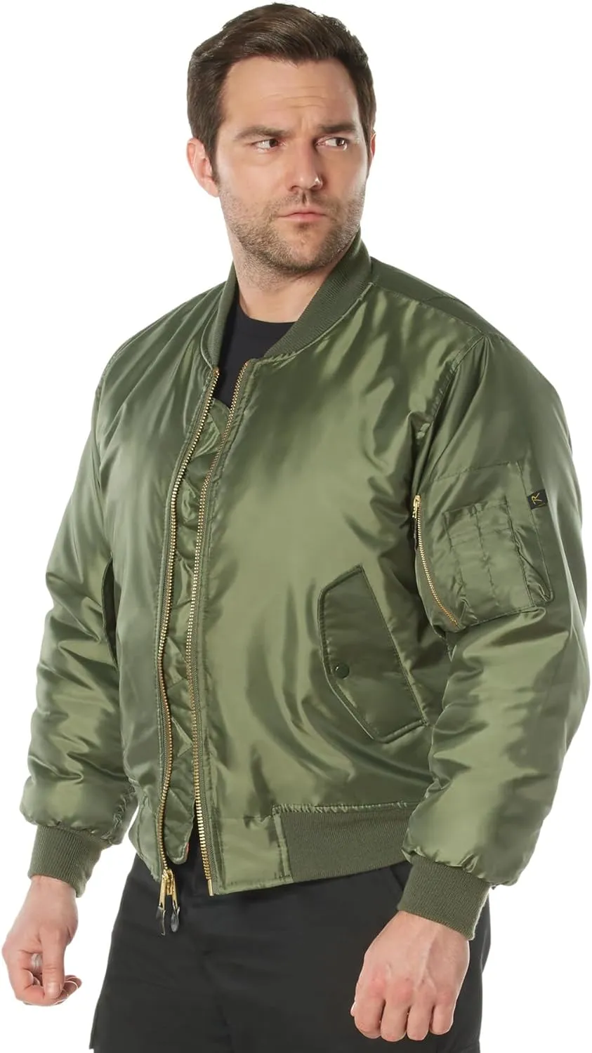 Rothco Conceal-Ops MA-1 Flight Jacket - Discreet Carry with Style