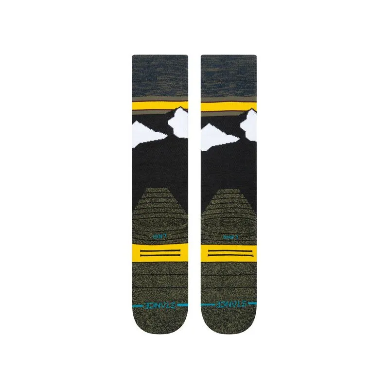 Stance Performace Wool Midweight Socks Route 2- Black