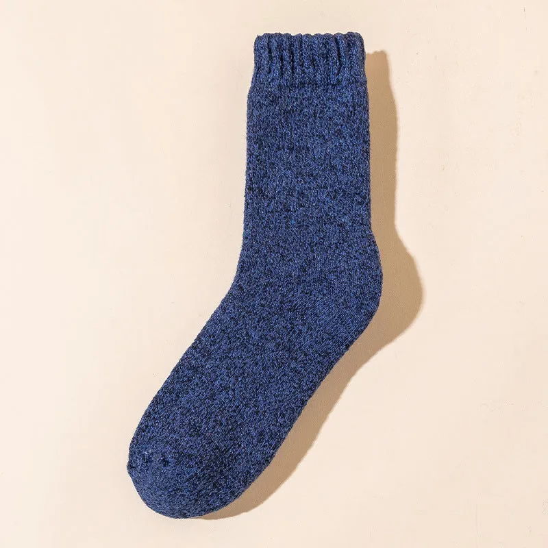 Wool Socks For Men With Thick And Warm Woolen Loops