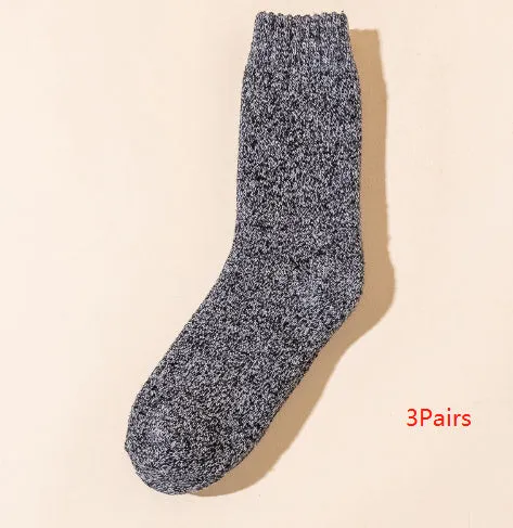 Wool Socks For Men With Thick And Warm Woolen Loops