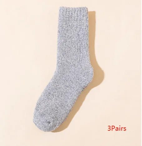 Wool Socks For Men With Thick And Warm Woolen Loops