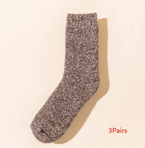 Wool Socks For Men With Thick And Warm Woolen Loops