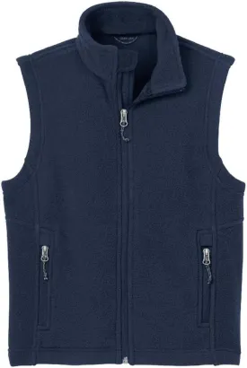 Youth Soft and Cozy Fleece Vest in Youth Sizes XS-XL